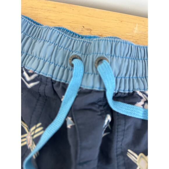 Patagonia Navy Blue Tribal Printed Baggies Shorts Size: Small - Picture 3 of 7